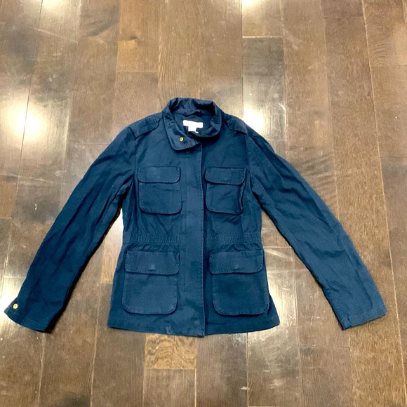 H&M Navy Blue Zip-up Jacket - Picture 1 of 4